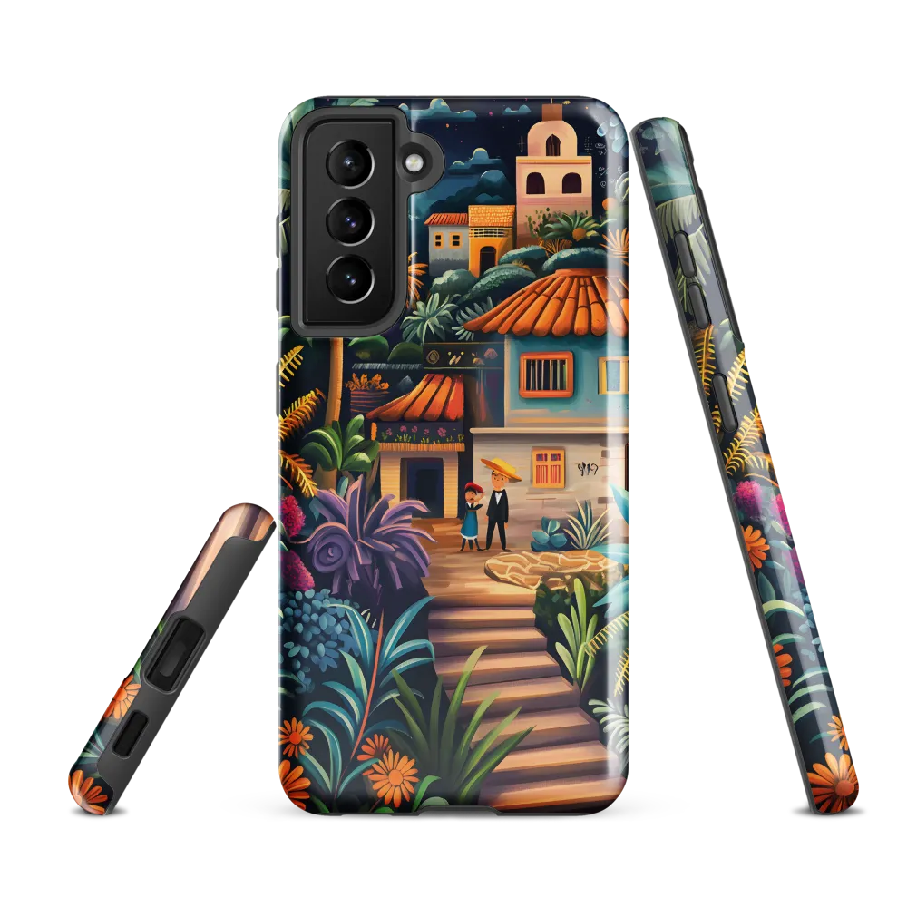 Tropical Reverie | Phone Case |  S21 FE | Tough Case | Glossy