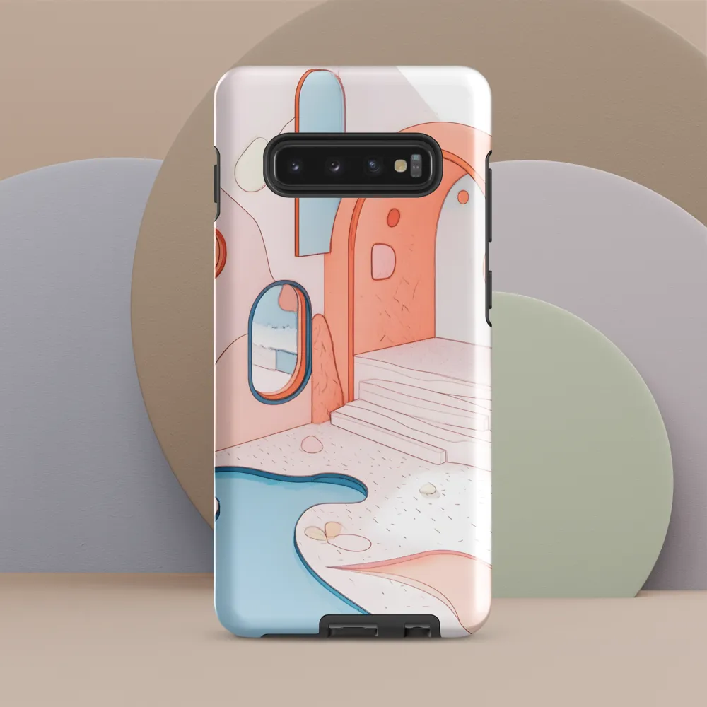 Serene Abode | Phone Case |  S10 Plus | Tough Case | Glossy