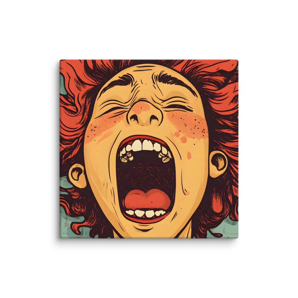 Fury Unleashed | Canvas | 12″×12″