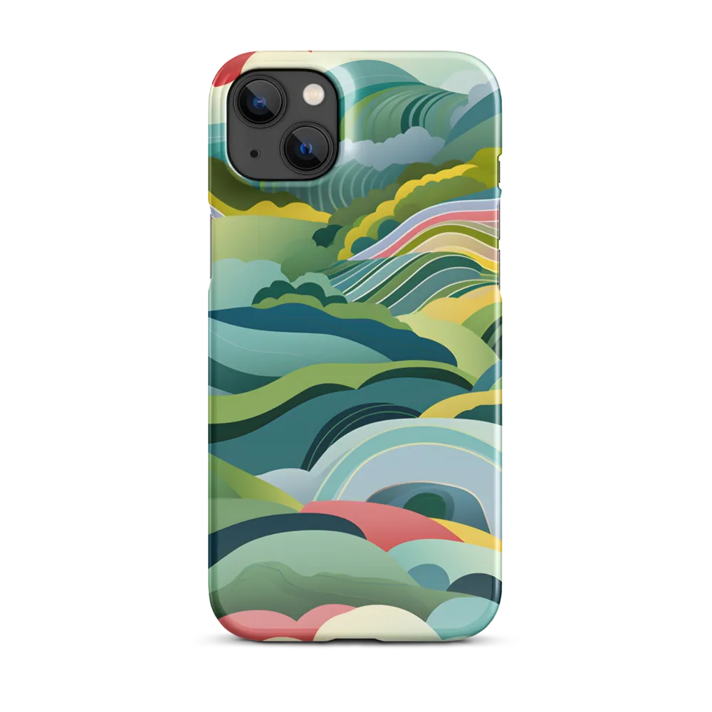 Waves of Serenity | Phone Case |  14 Plus | Snap Case | Glossy