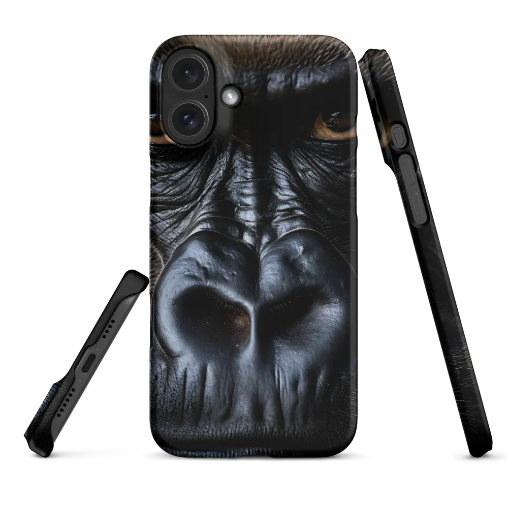 Gaze of the Wild: A Gorilla's Portrait