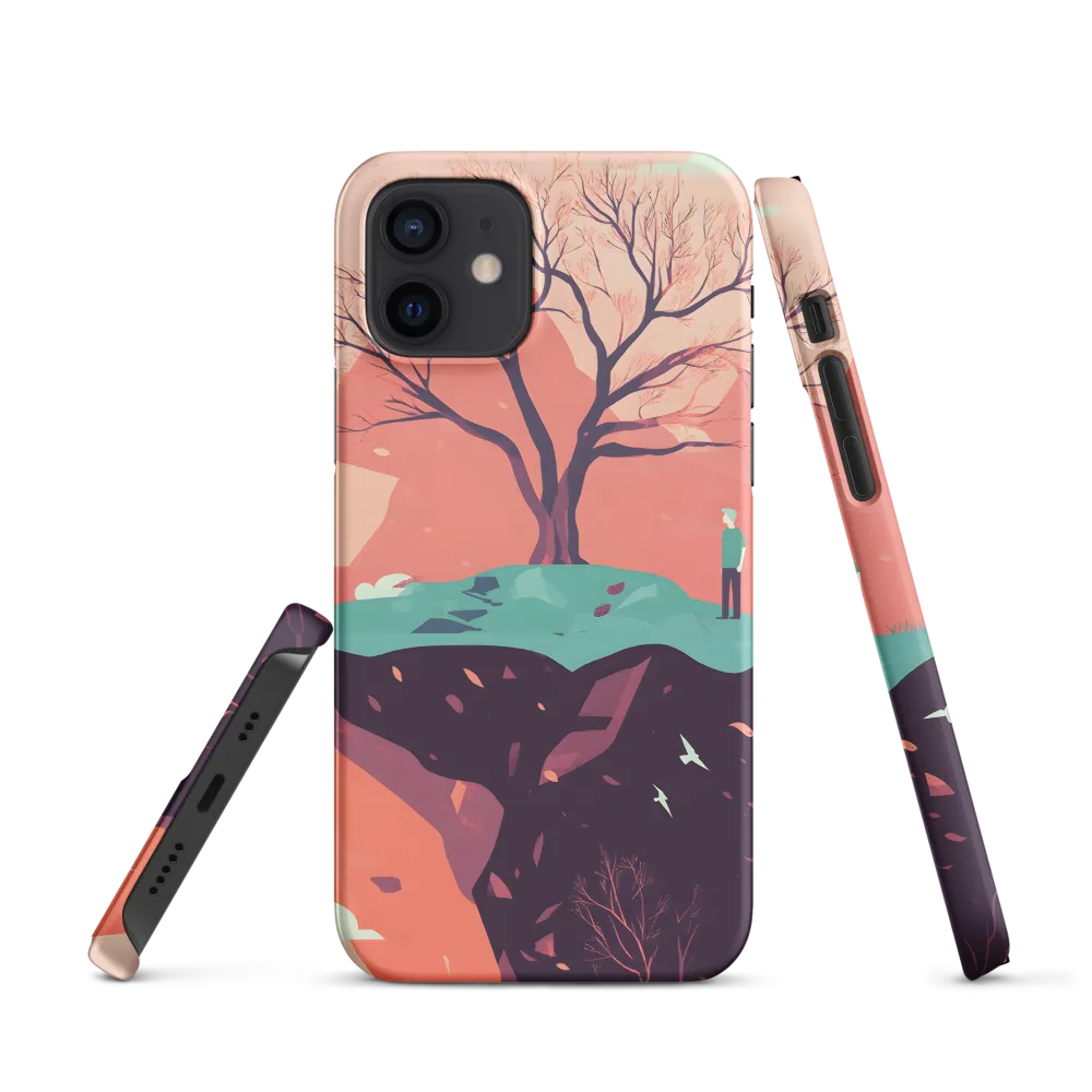 Contemplating Solitude | Phone Case |  12 | Snap Case | Matte