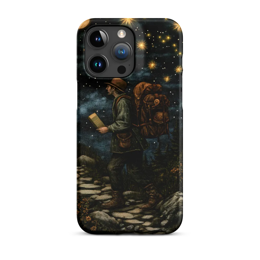 Journey Through a Starry Night | Phone Case |  15 Pro Max | Snap Case | Matte