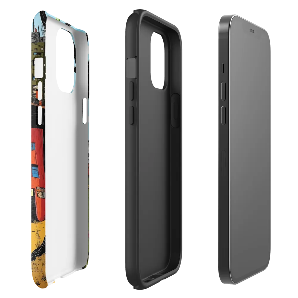 Futuristic Urban Dreamscape | Phone Case |  12 Pro Max | Tough Case | Matte