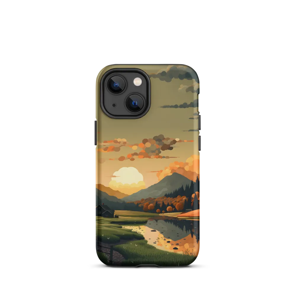 Whispers of Autumn: A Tranquil Evening