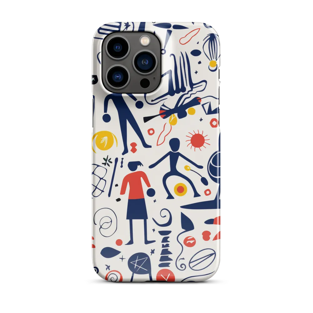 Dynamic Patterns of Play | Phone Case |  14 Pro Max | Snap Case | Glossy