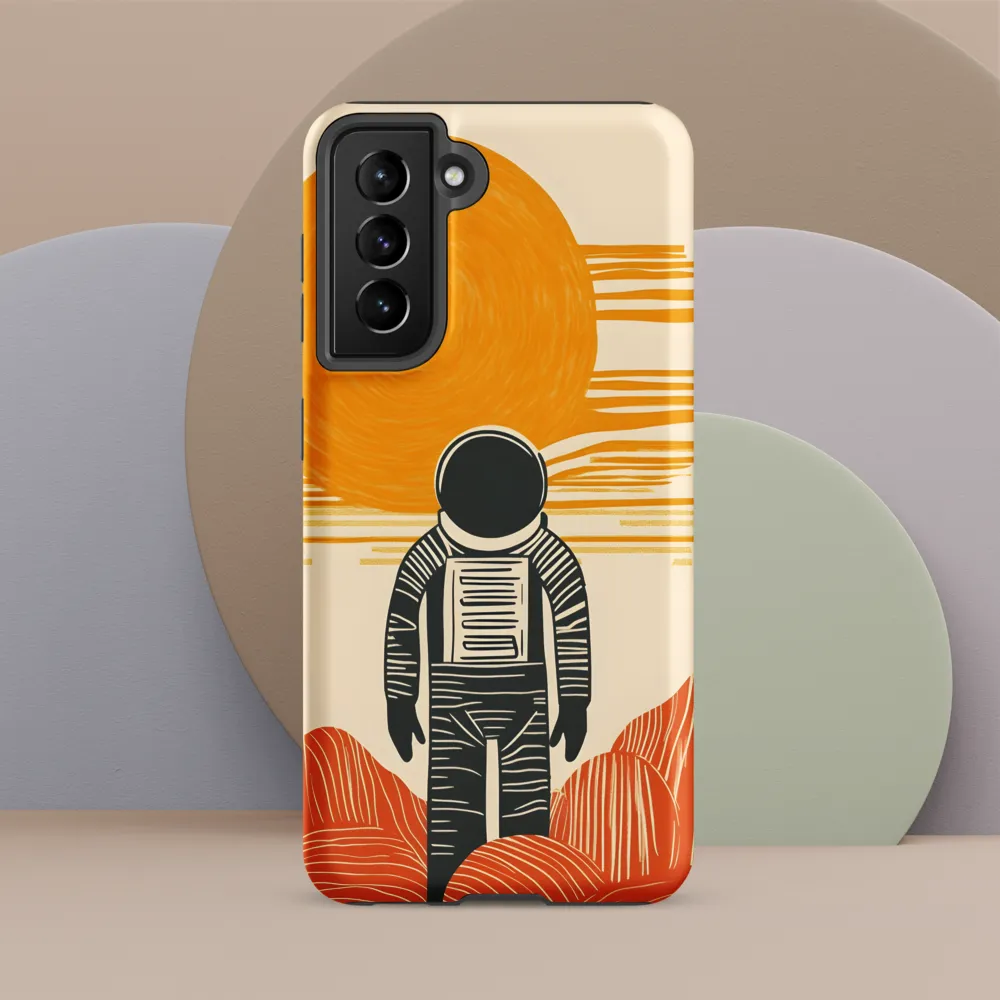Contemplation on a Distant World | Phone Case |  S21 FE | Tough Case | Matte