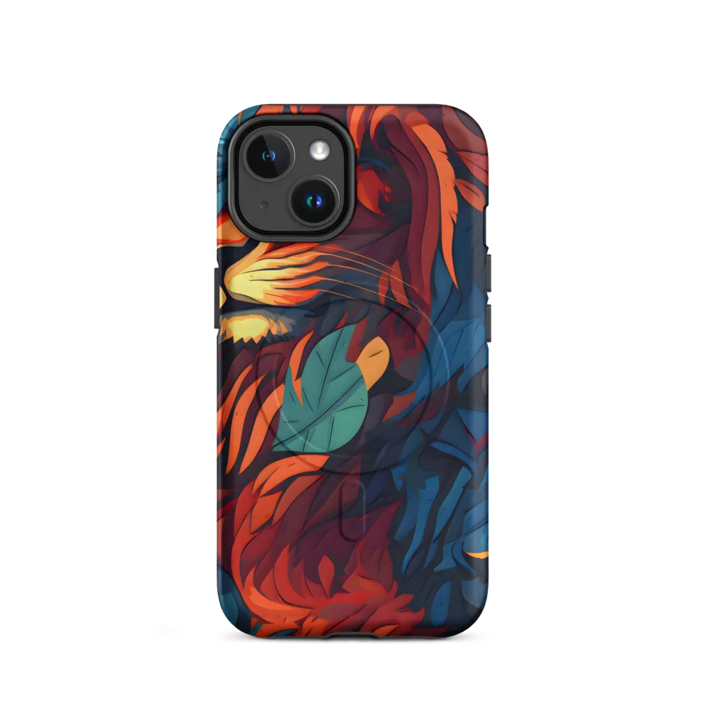 Harmony of Strength: The Lion and Nature