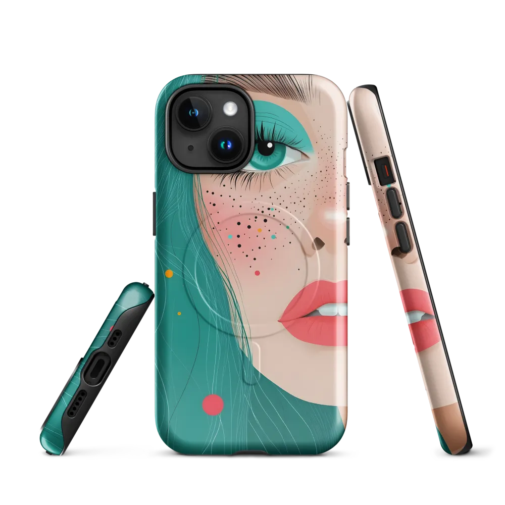 A Playful Portrait: Turquoise Temptation