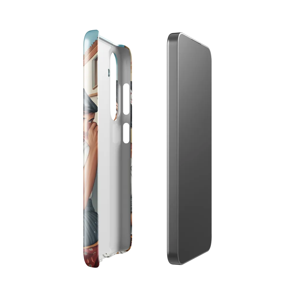 Tension Between Worlds | Phone Case |  S24 | Snap Case | Glossy