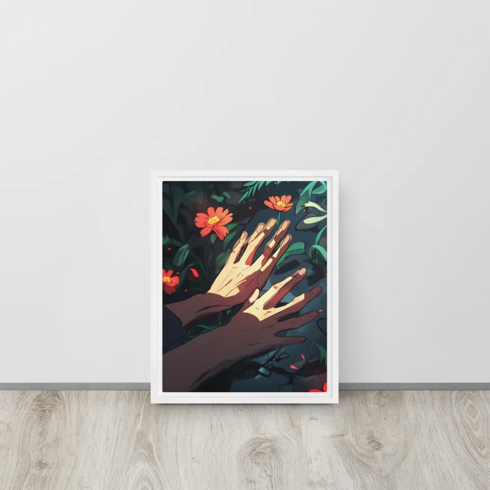 Whispers of Nature | Canvas with White Frame | 11″×14″