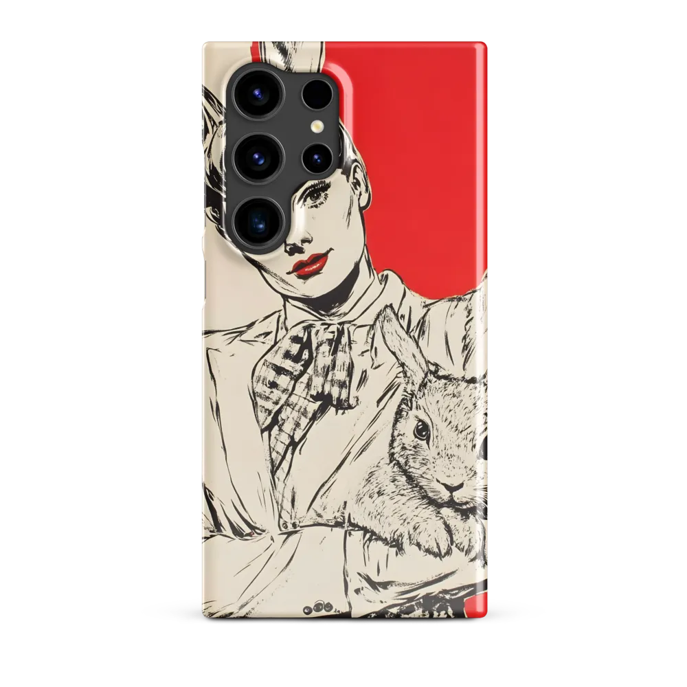 Whimsical Elegance: The Rabbit Lady