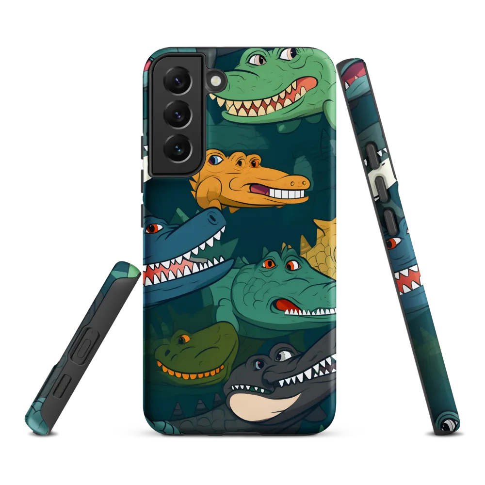 Cheerful Crocodilian Parade