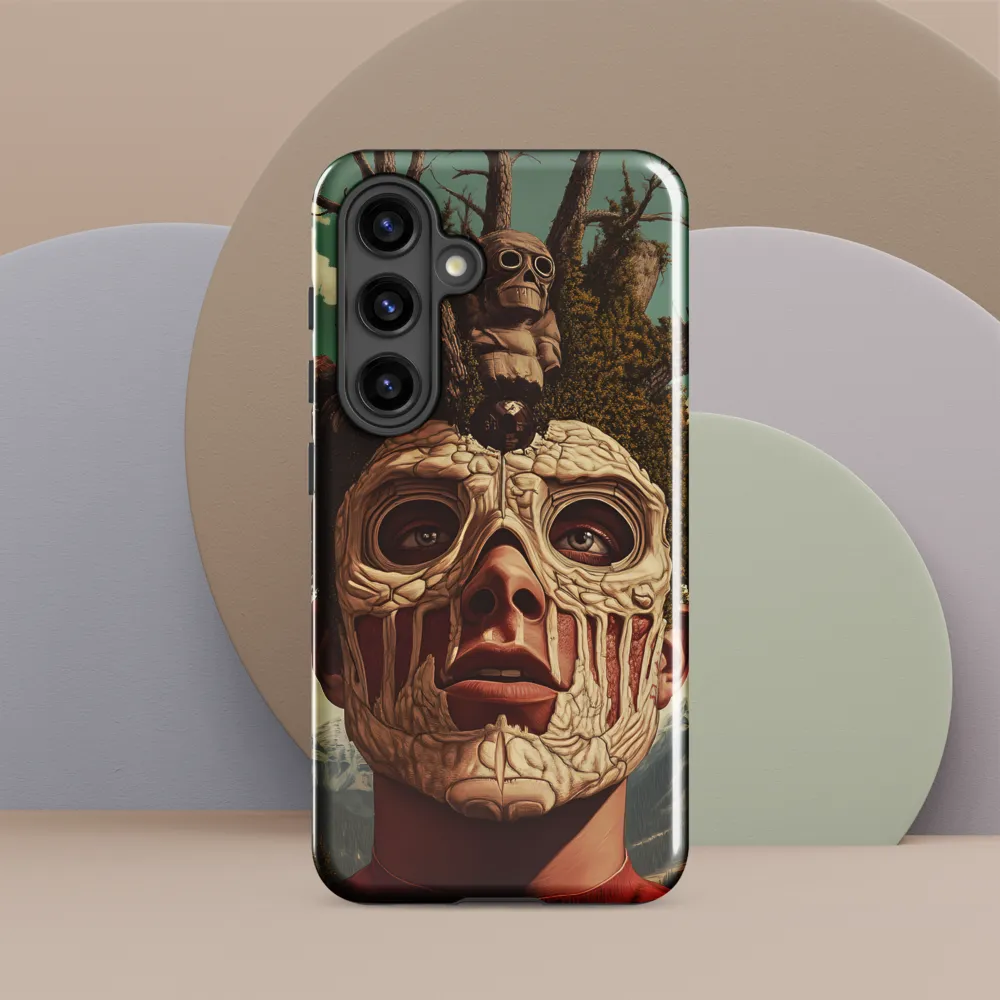 Nature's Mask: A Surreal Exploration