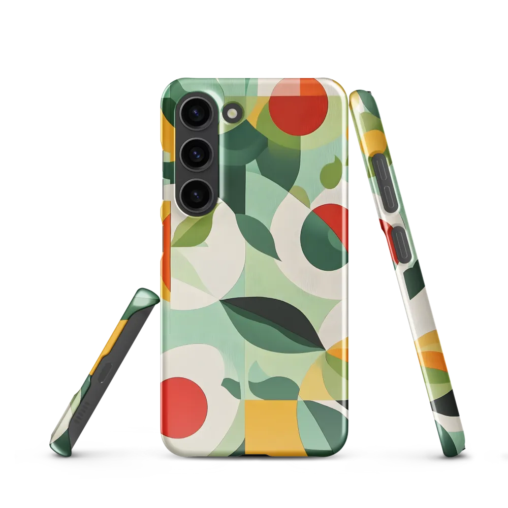Harmony in Shapes: A Playful Abstract Design