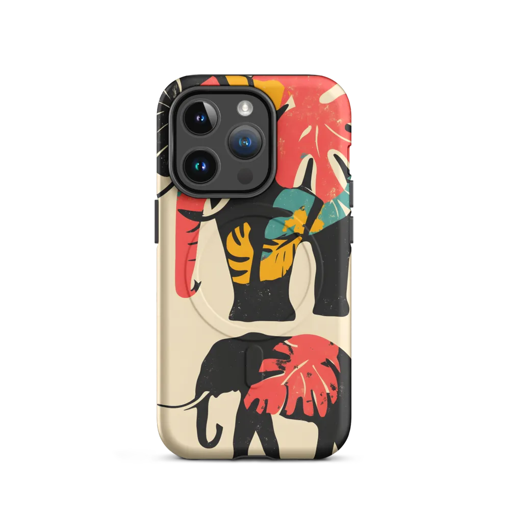 Tropical Elegance: The Elephant's Dance
