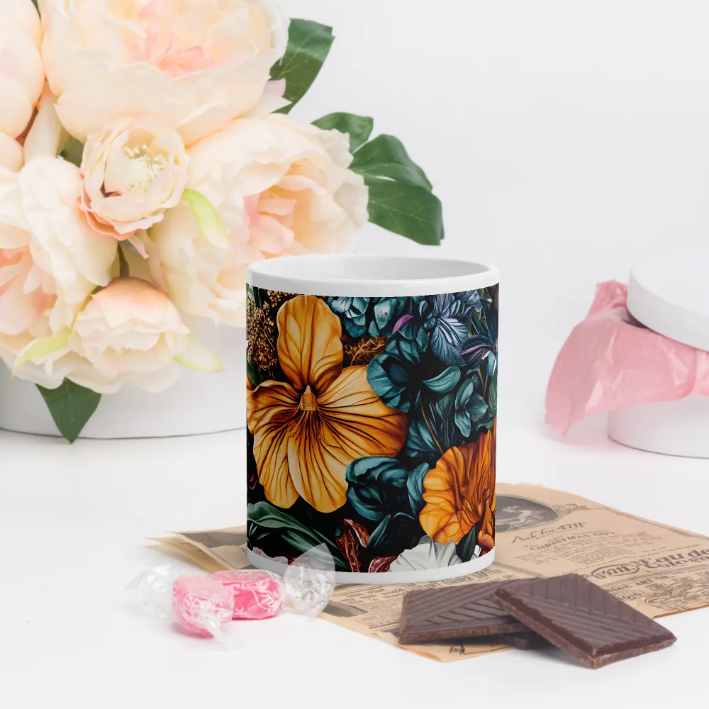 Floral Symphony | Mugs | Multiple Sizes & Colors