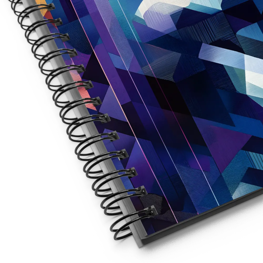 Symphony of Shades | Spiral Notebook