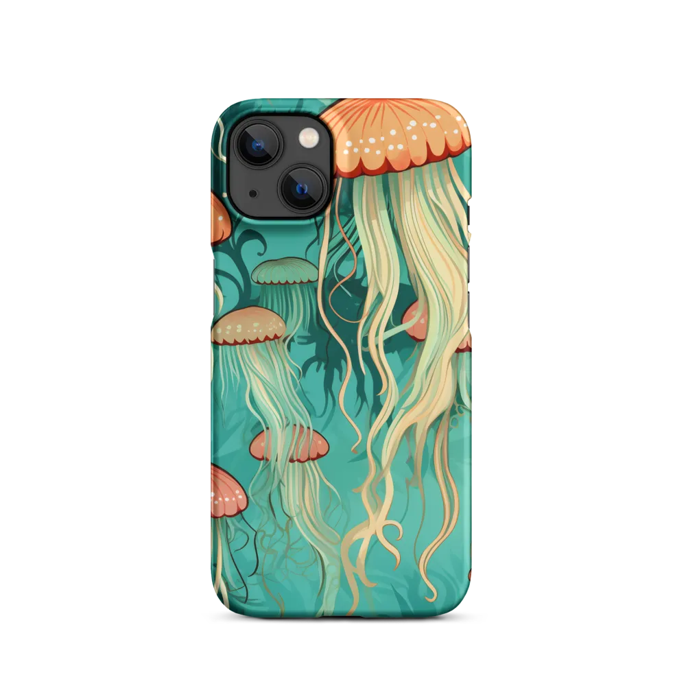 Ethereal Dance of Jellyfish | Phone Case |  13 | Snap Case | Matte