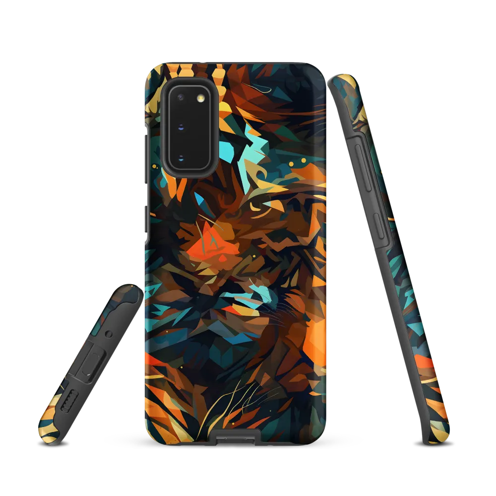 Wild Symphony: Abstract Tigers