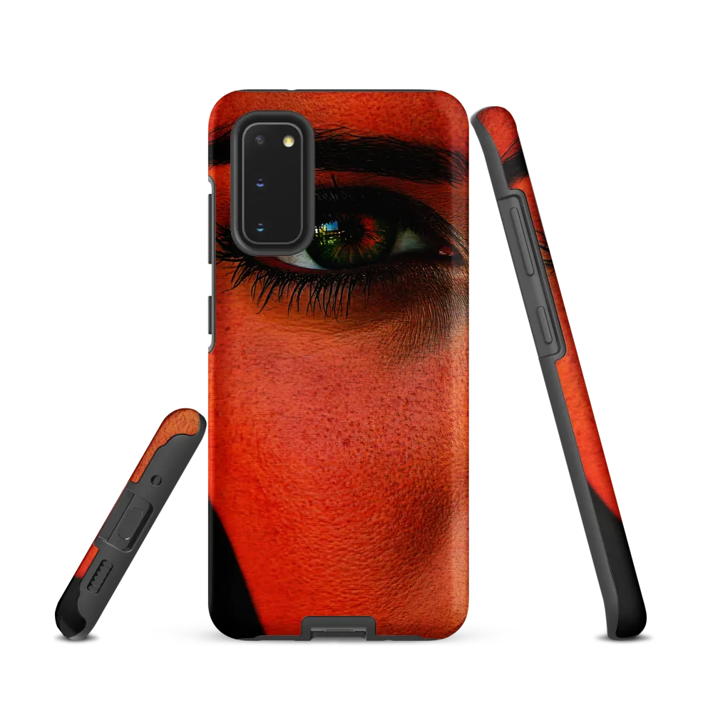 Gaze of Intensity | Phone Case |  S20 | Tough Case | Matte