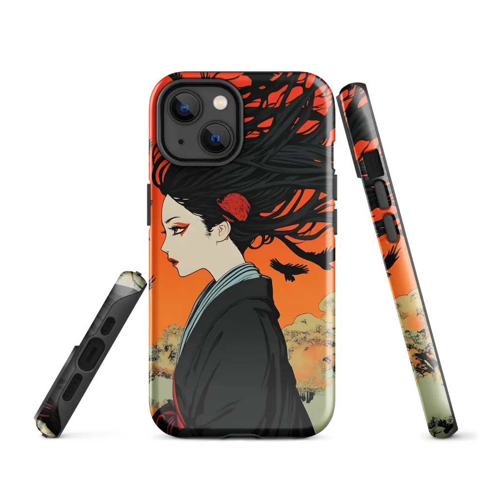 Whispers of Shadows | Phone Case |  14 | Tough Case | Glossy
