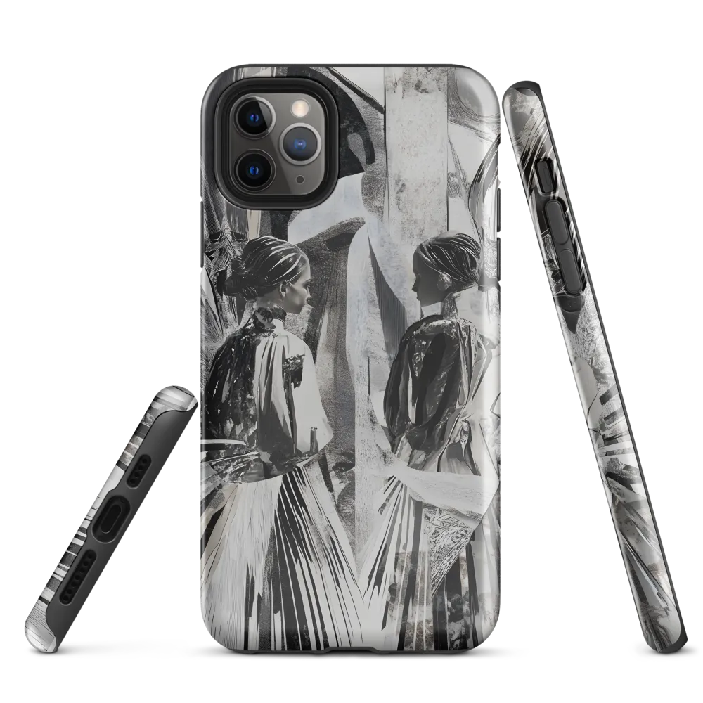 Reflections in Monochrome | Phone Case |  11 Pro Max | Tough Case | Glossy