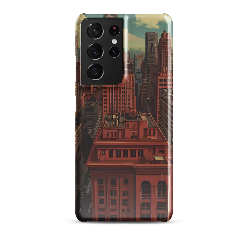 Urban Reverie: A Journey Through the City | Phone Case |  S21 Ultra | Snap Case | Glossy