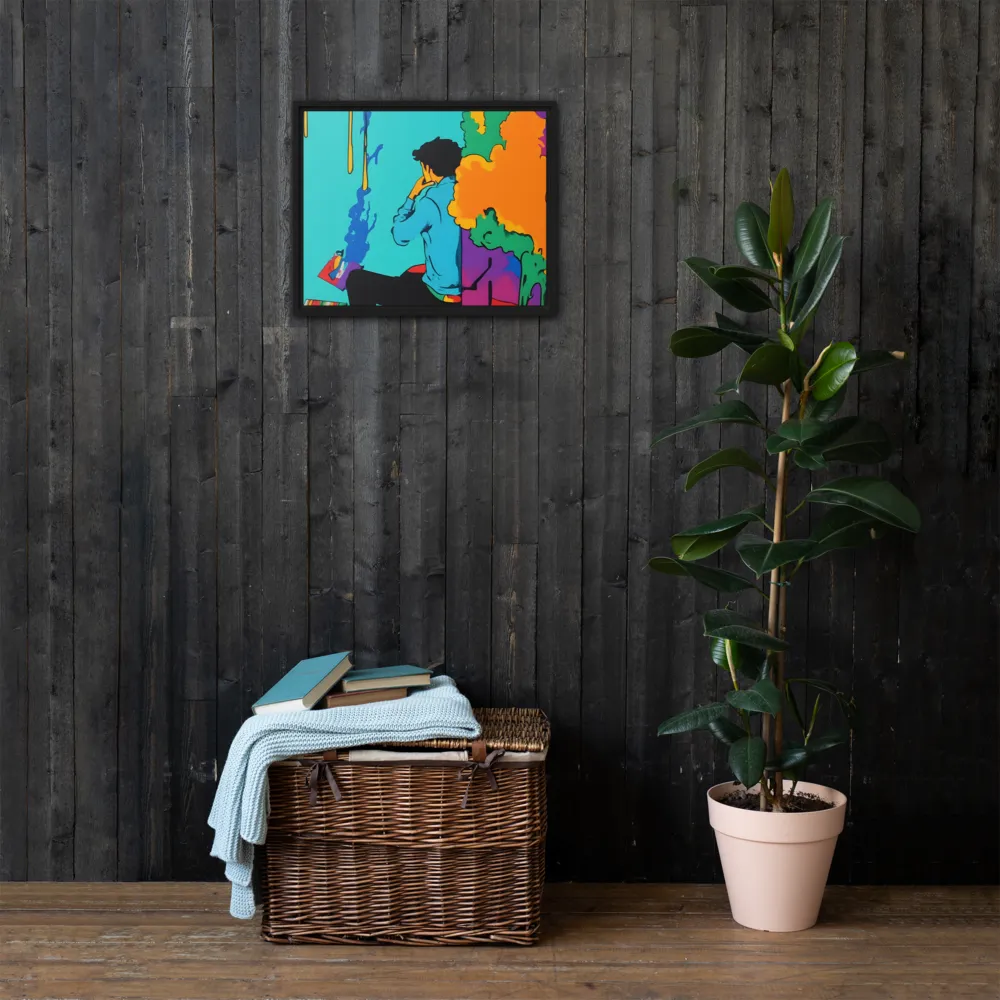 The Artist Within | Canvas with Black Frame | 16″×20″
