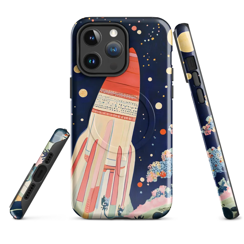 Cosmic Dreams: The Rocket's Journey