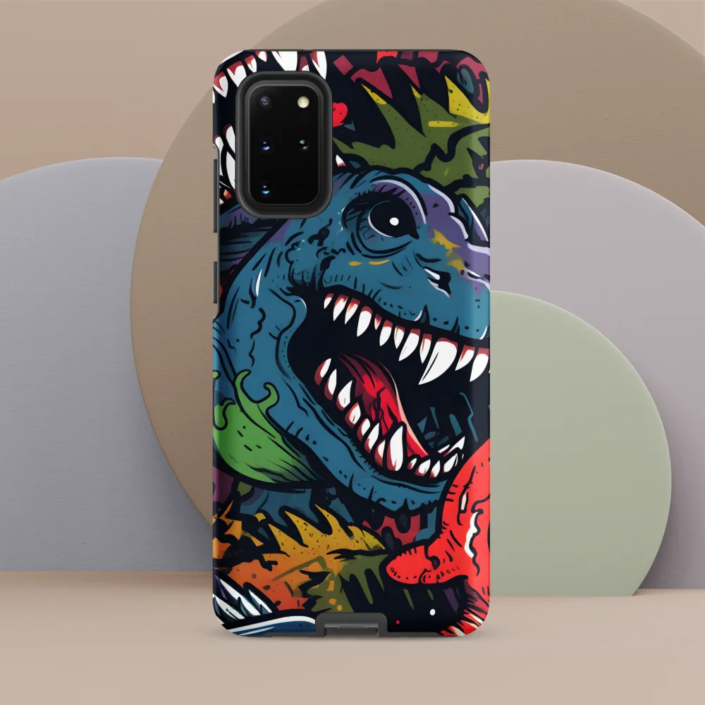 Dino Mania: A Colorful Frenzy