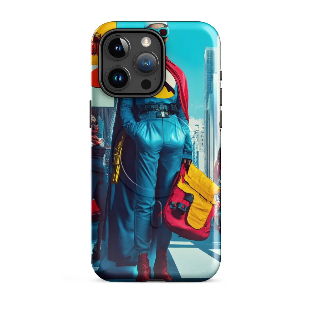Urban Power: A Superhero's Stance