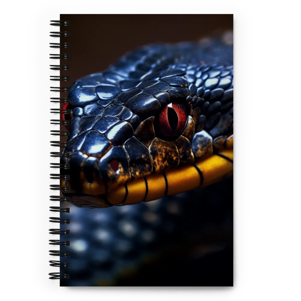 The Serpent's Gaze | Spiral Notebook