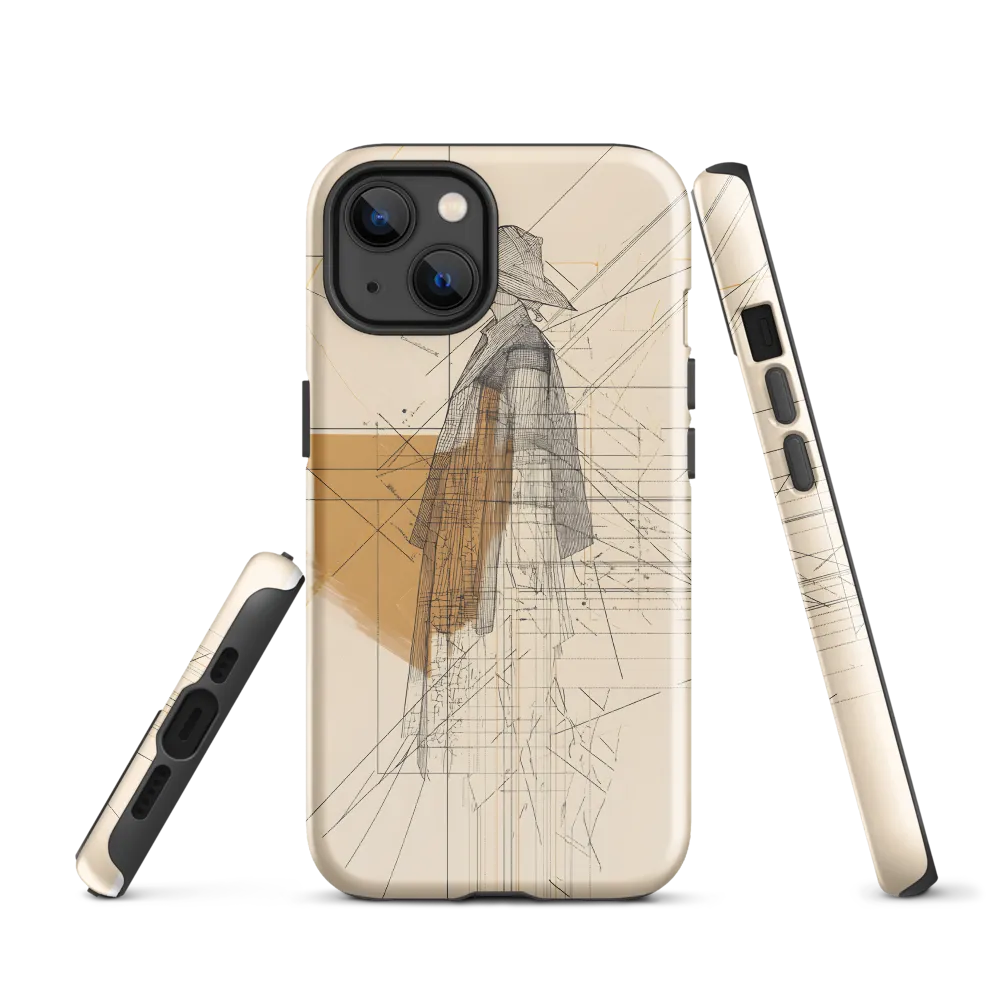 Abstract Profile: A Minimalist Exploration | Phone Case |  13 | Tough Case | Glossy