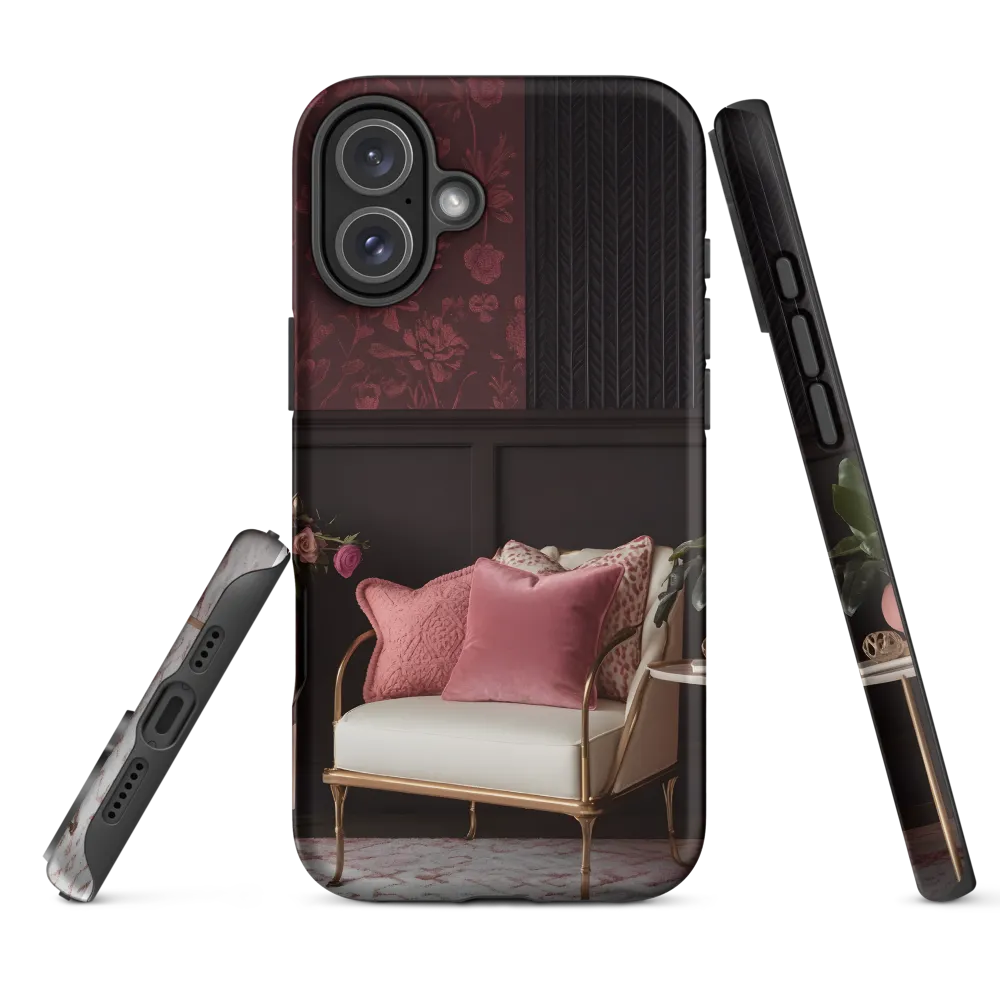 Elegance in Contrast: A Modern Interior Design | Phone Case |  16 Plus | Tough Case | Matte