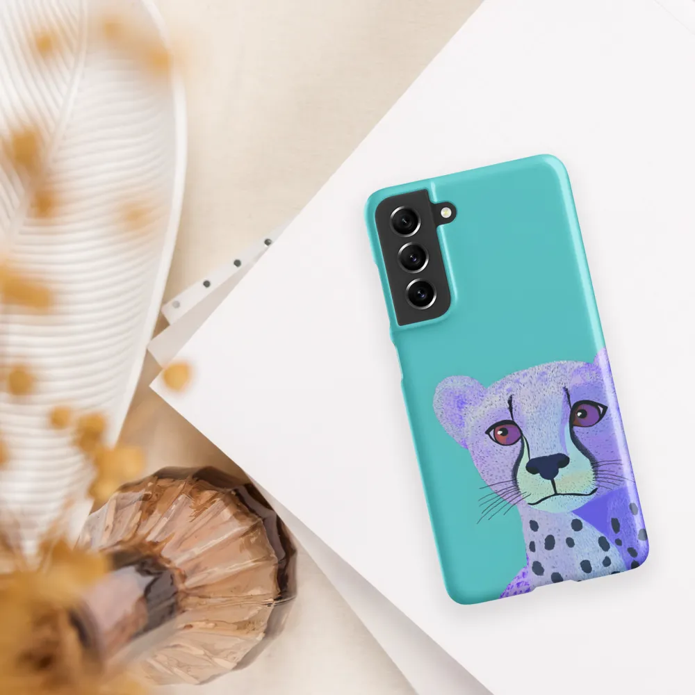 Curious Cheetah | Phone Case |  S21 FE | Snap Case | Matte