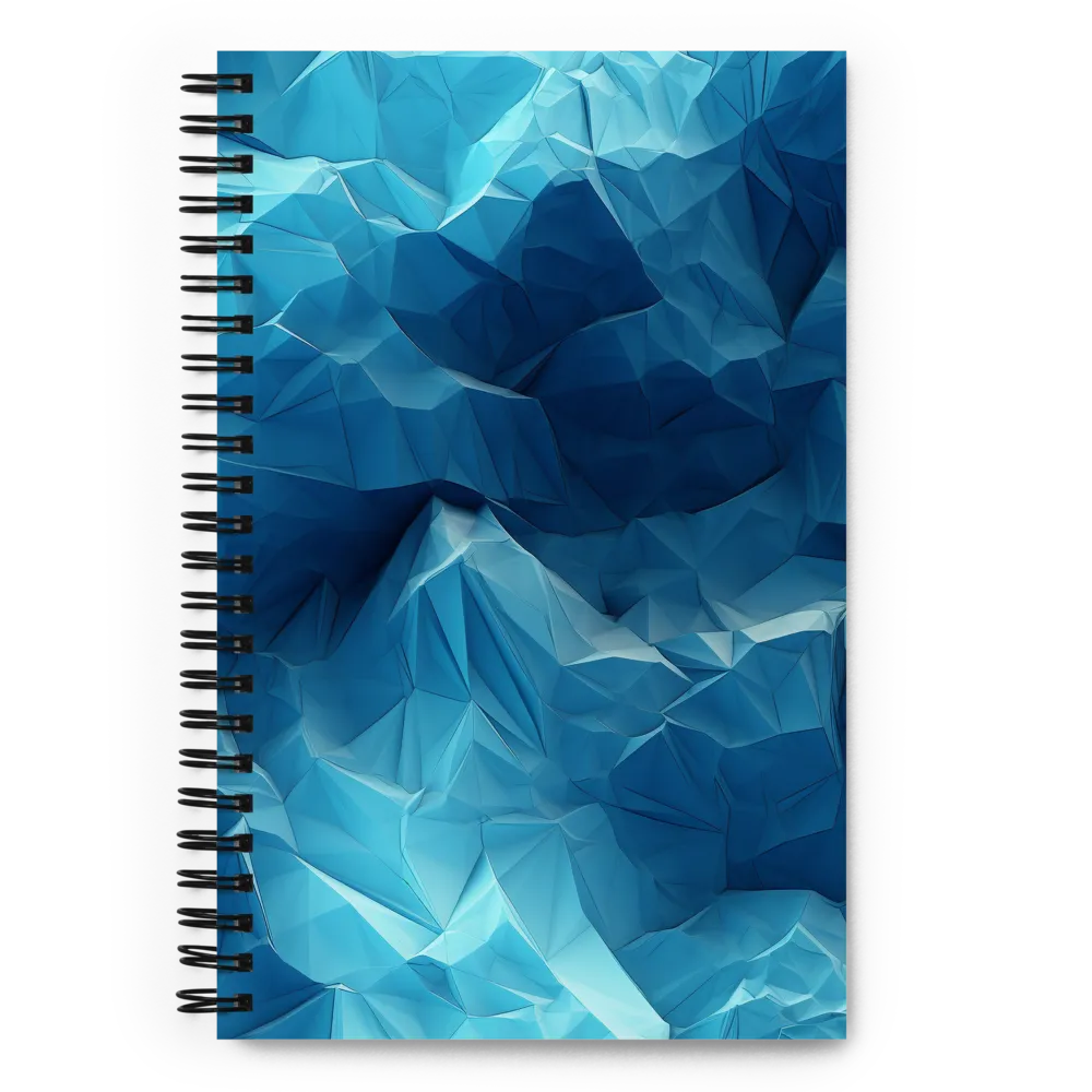 Serenity in Blue | Spiral Notebook