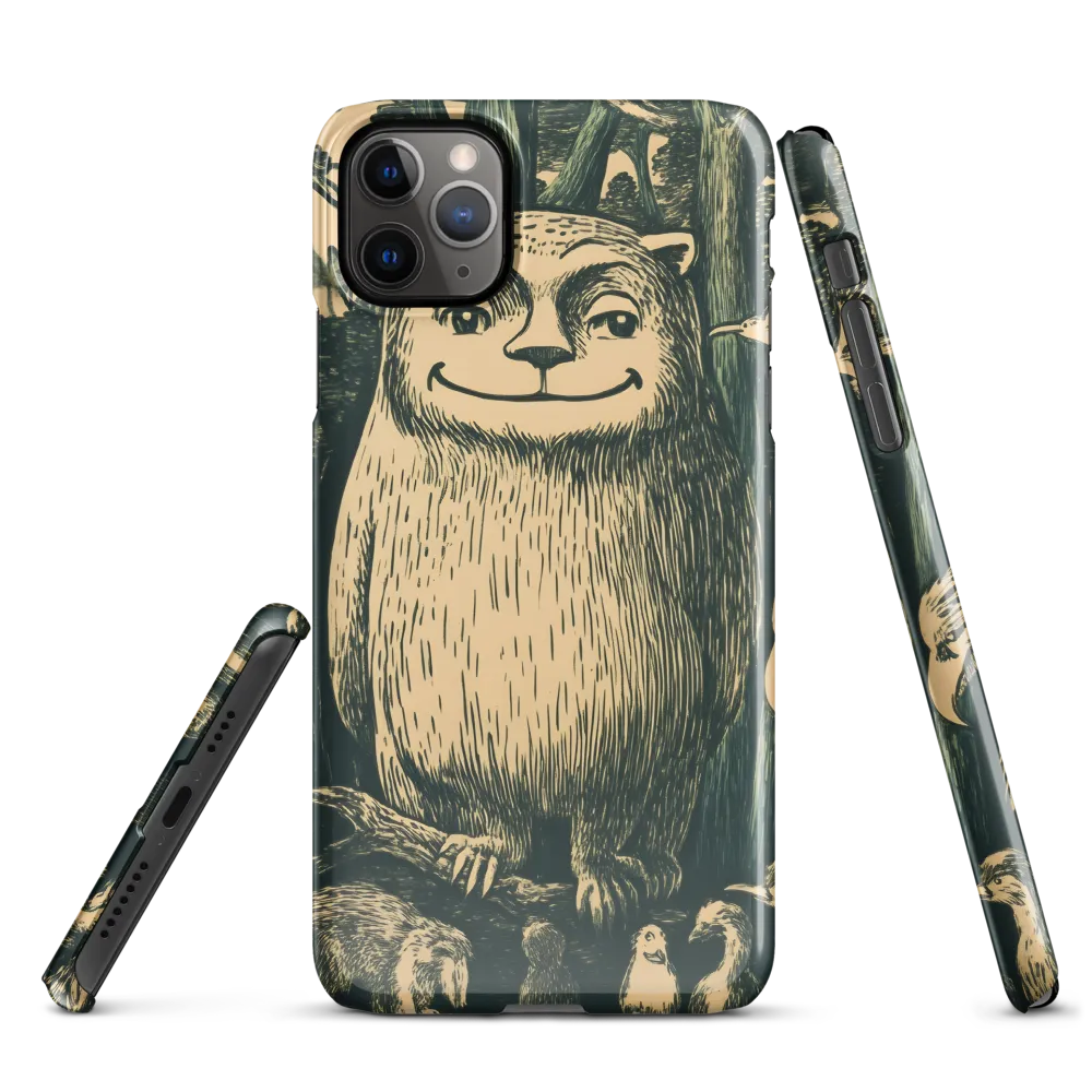 Forest Guardian: A Whimsical Encounter | Phone Case |  11 Pro Max | Snap Case | Glossy