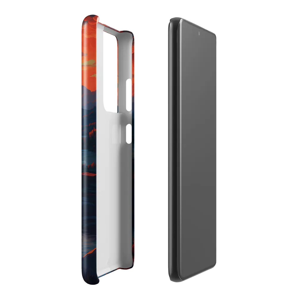 Ethereal Evening: A Digital Dusk
