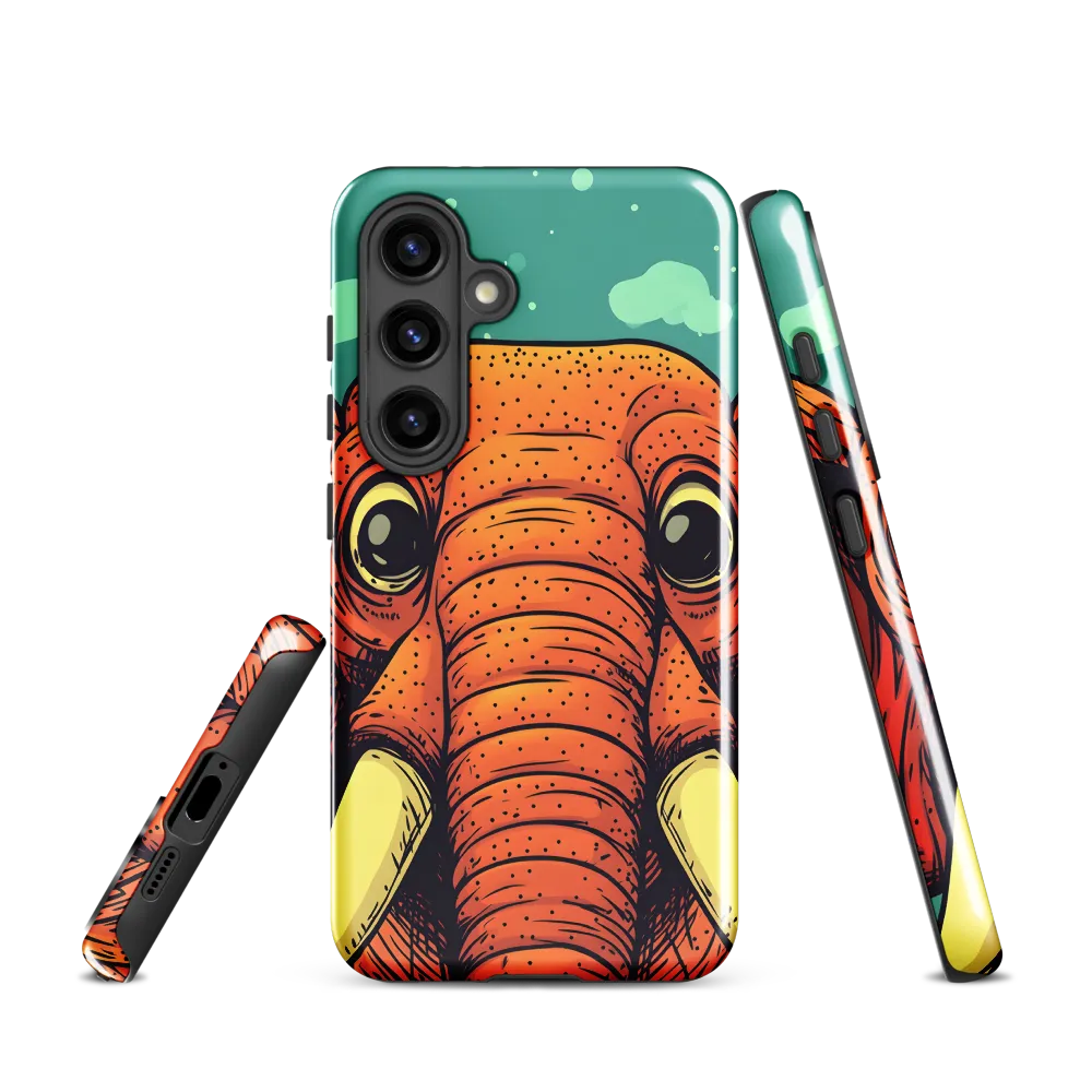 Whimsical Majesty: The Playful Elephant