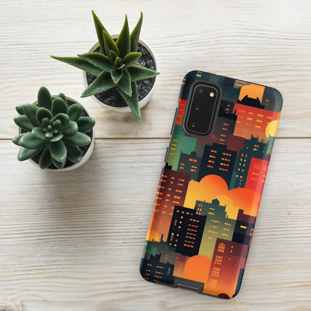 Twilight in the Concrete Jungle | Phone Case |  S20 | Tough Case | Matte