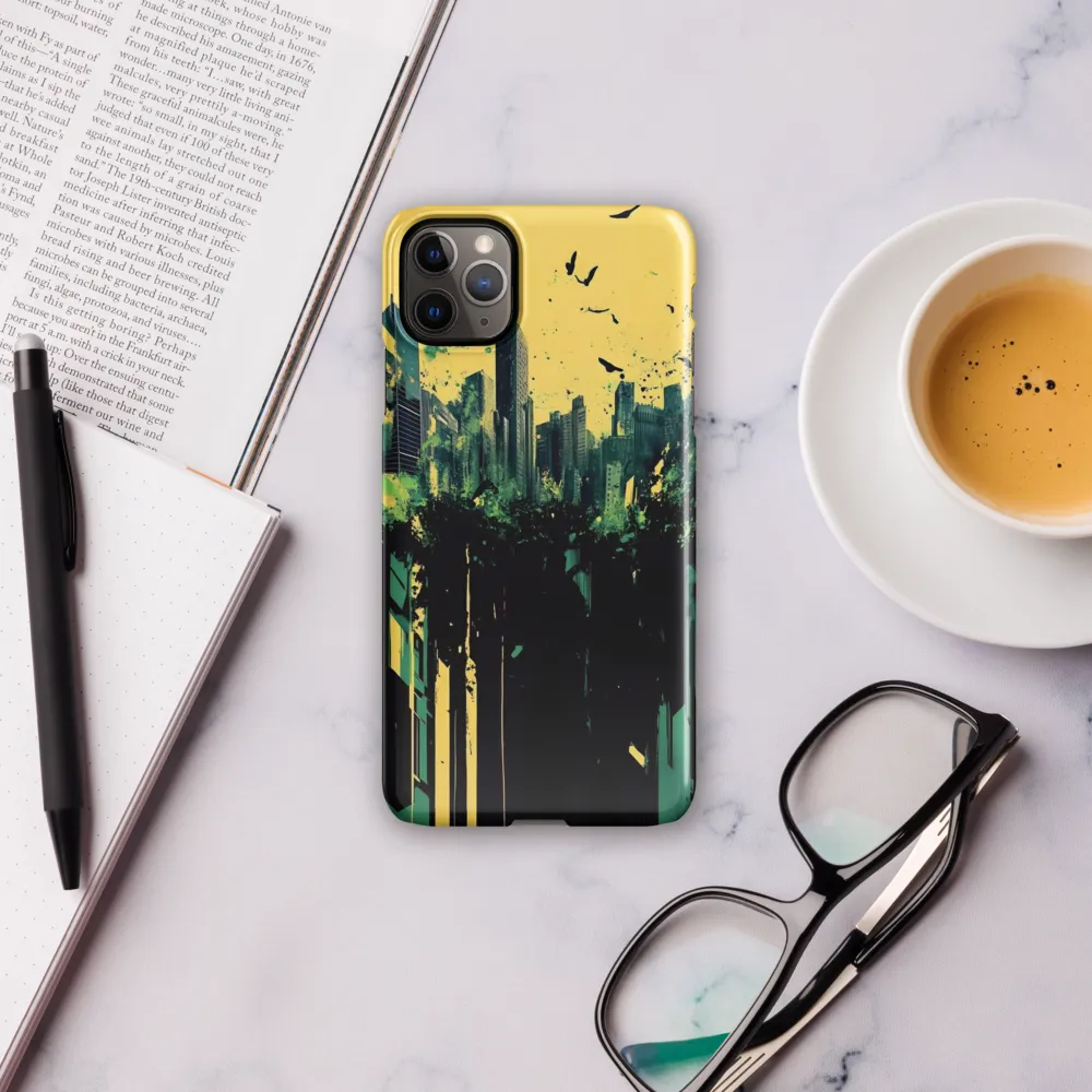 Urban Serenity: A Surreal Landscape | Phone Case |  11 Pro Max | Snap Case | Glossy