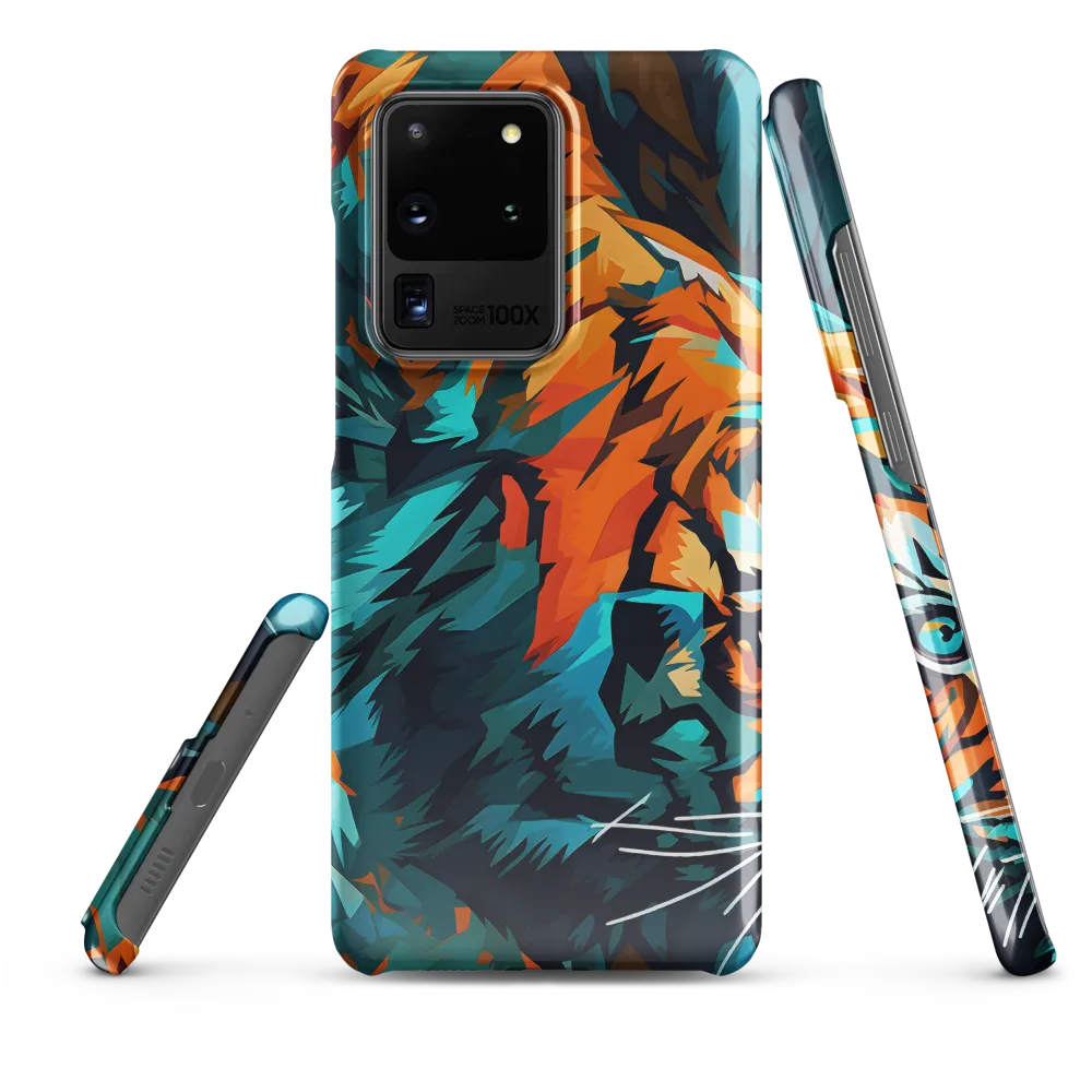 Dynamic Essence of the Tiger | Phone Case |  S20 Ultra | Snap Case | Glossy