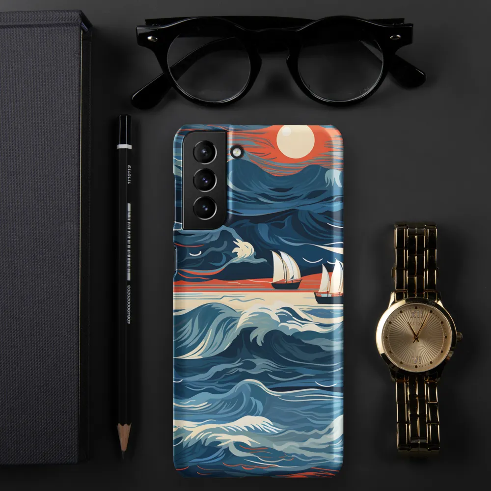 Ocean Whispers: A Voyage at Dusk