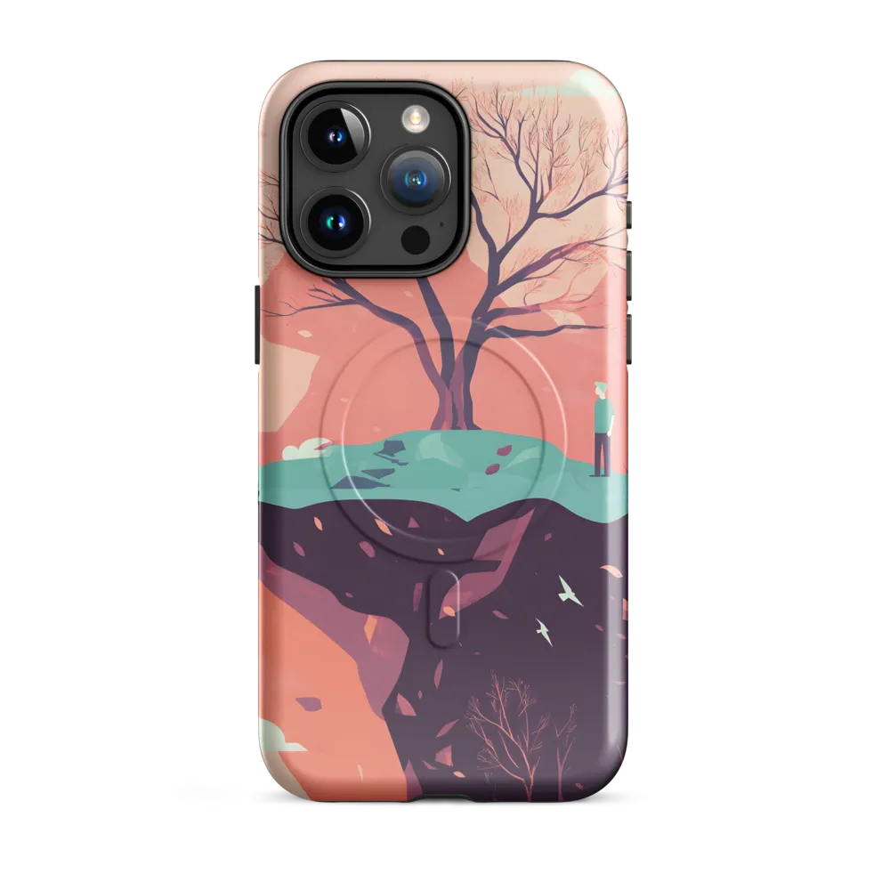 Contemplating Solitude | Phone Case |  15 Pro Max | MagSafe® Tough Case | Glossy