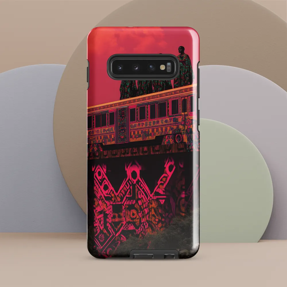 Elevated Dreams: A Surreal Journey | Phone Case |  S10 Plus | Tough Case | Glossy