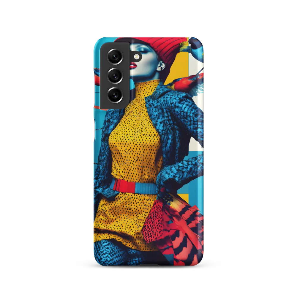 Vibrant Fusion of Nature and Fashion