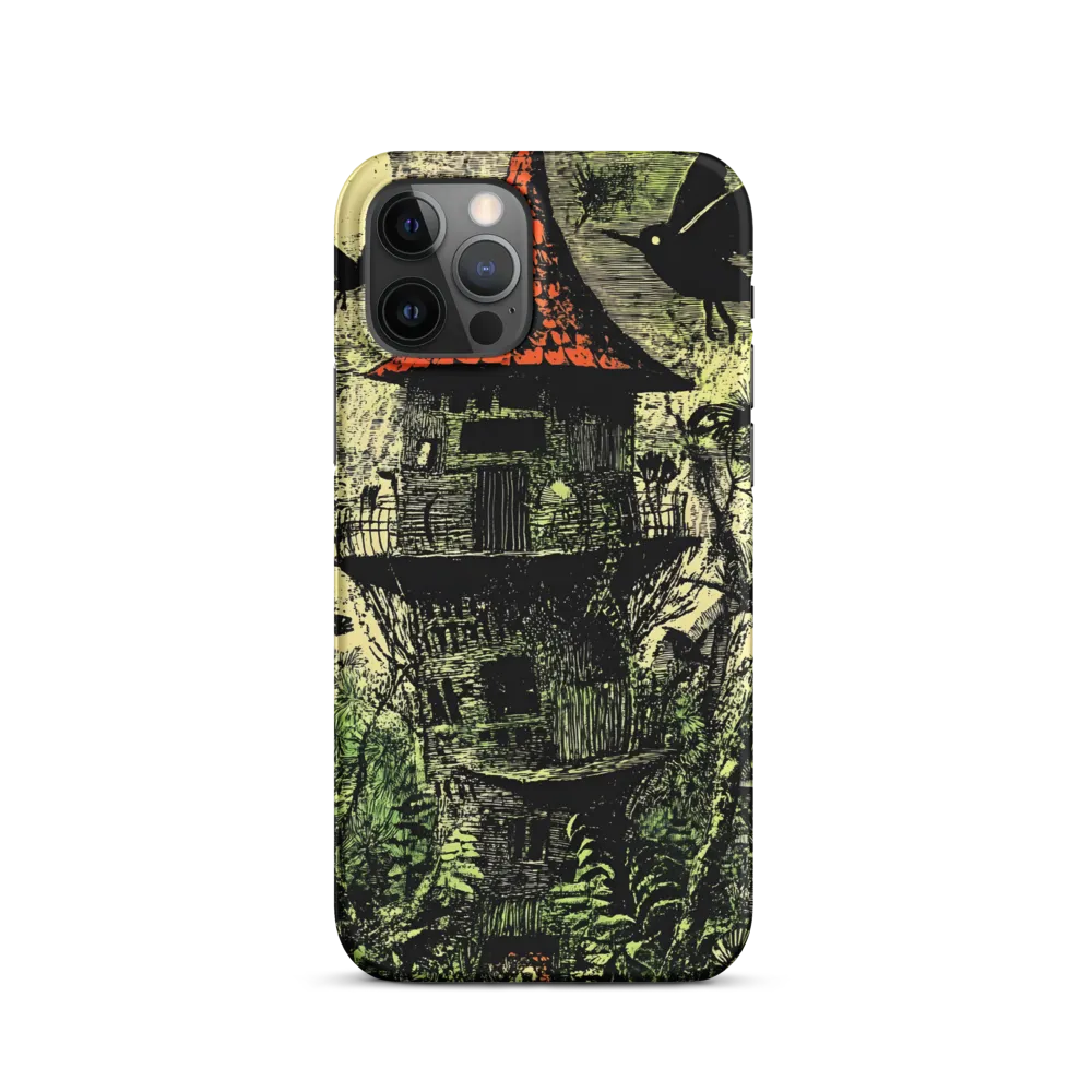Enchanted Tower Under a Moonlit Sky | Phone Case |  12 Pro | Snap Case | Matte