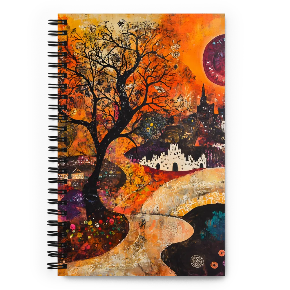 Whispers of an Enchanted Evening | Spiral Notebook