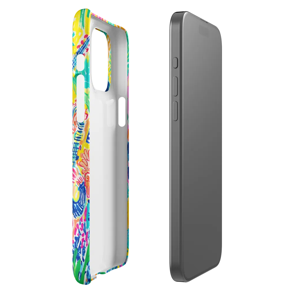 Joyful Duet: A Celebration of Music | Phone Case |  15 Pro Max | Snap Case | Matte